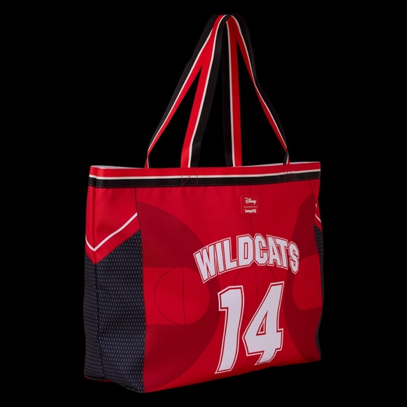 Loungefly Disney High School Musical Wildcats Canvas Tote Bag NWT - Picture 6 of 7